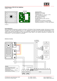 CCD-C3 Kamera-Baustein für Qwikbus