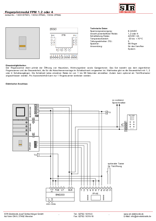 Fingerprint für Qwikbus-Audio