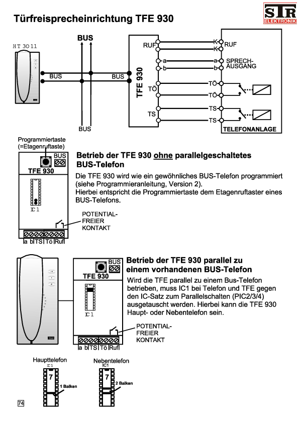 Türfreisprecheinrichtung TFE930